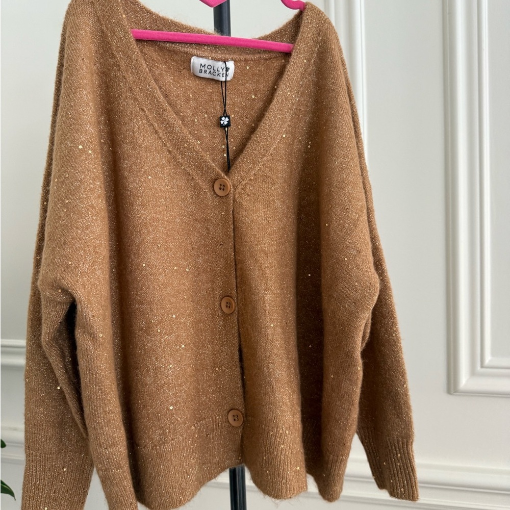 MOLLY BRACKEN- Brown Sweater for Kids